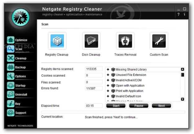 NETGATE Registry Cleaner 2018