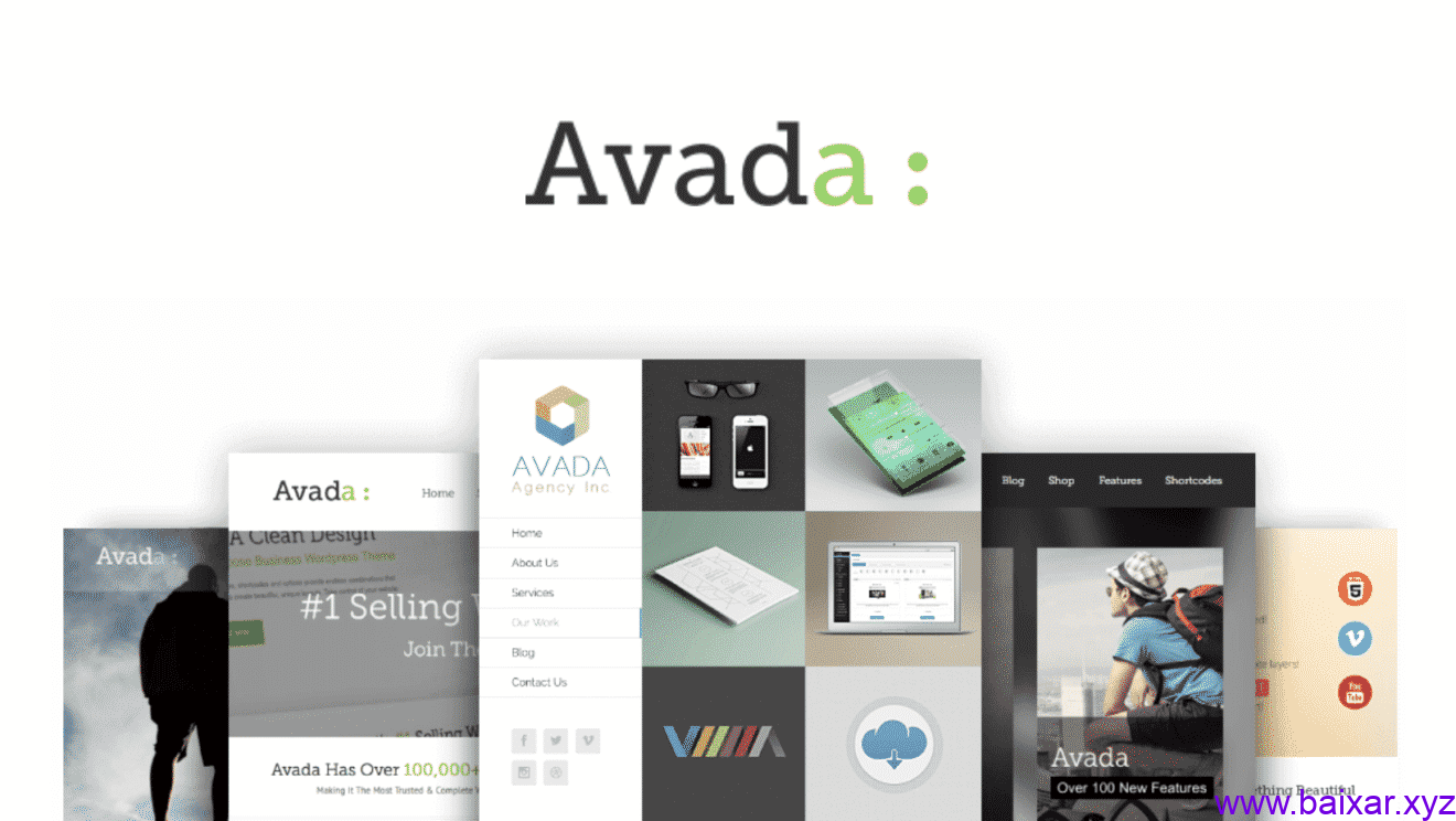 Avada tema WordPress