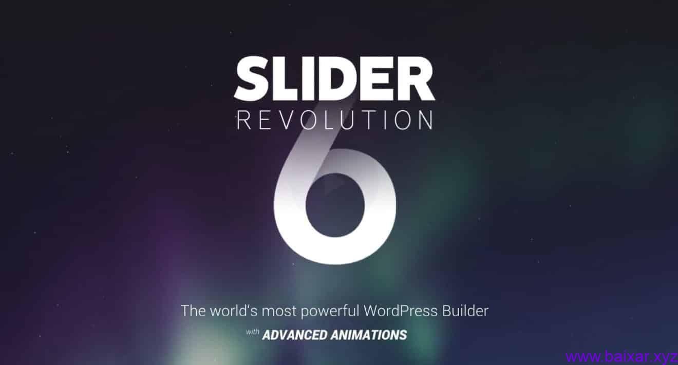 Slider Revolution v6.1.0 Slider Revolution v6.1.0