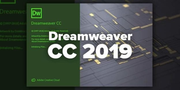 Adobe Dreamweaver CC 2019