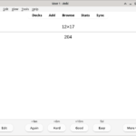 Anki: Software Gratuito de Flashcards e Memorização para PC anki-screenshot