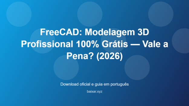 Freecad modelagem 3d gratis featured corrigida