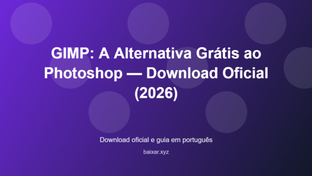 Gimp editor imagens gratuito alternativa photoshop featured corrigida