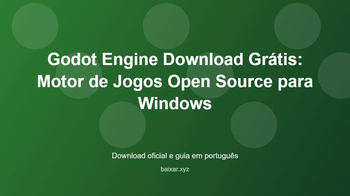 Godot engine download featured corrigida