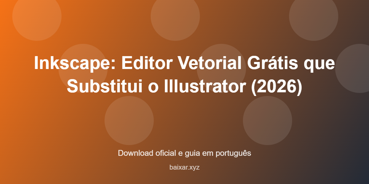Inkscape editor vetorial gratuito alternativa illustrator featured corrigida
