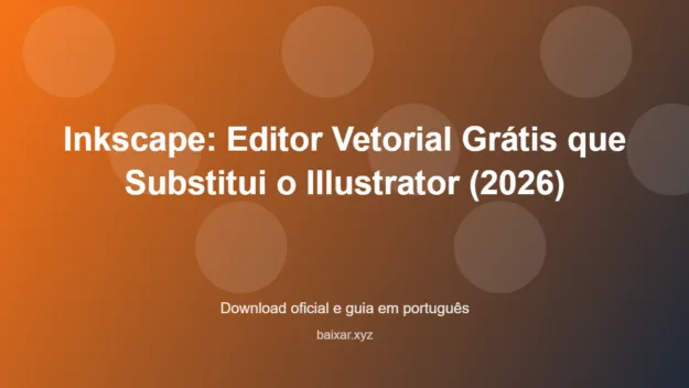 Inkscape editor vetorial gratuito alternativa illustrator featured corrigida