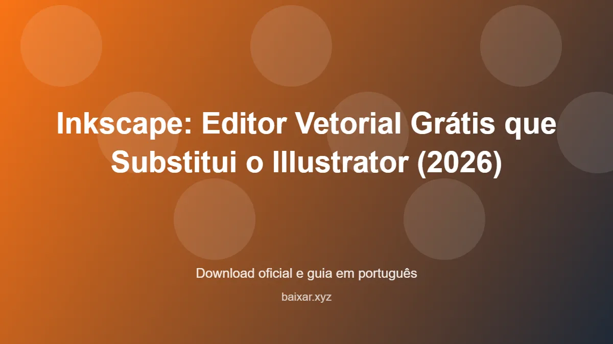 Inkscape editor vetorial gratuito alternativa illustrator featured corrigida