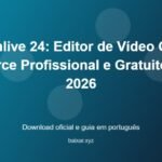 Kdenlive 24: Editor de Vídeo Open Source Profissional e Gratuito em 2026 - imagem destacada do guia de download oficial em português