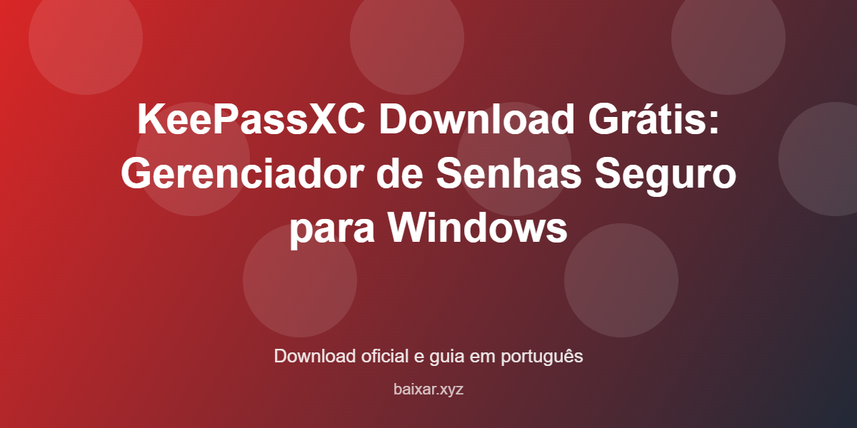 Keepassxc download featured corrigida