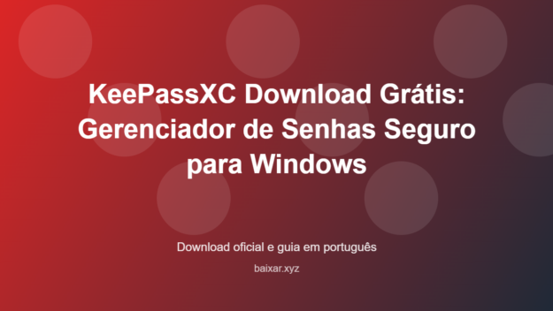 Keepassxc download featured corrigida