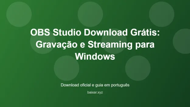 Obs studio download featured corrigida