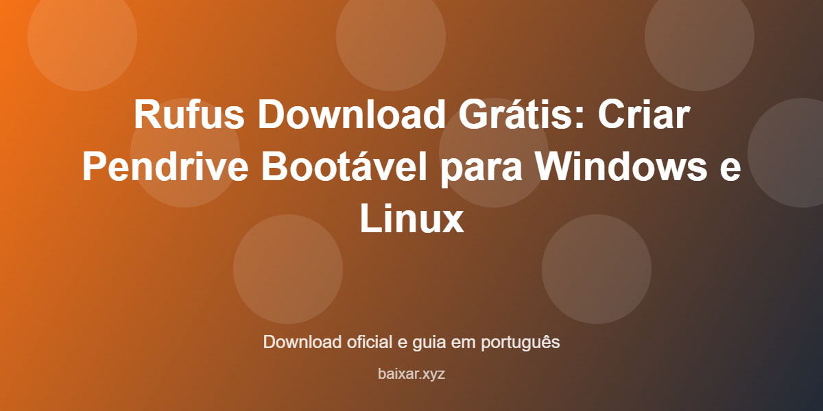 Rufus download featured corrigida