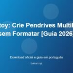 Ventoy: Crie Pendrives Multiboot sem Formatar [Guia 2026] - imagem destacada do guia de download oficial em português