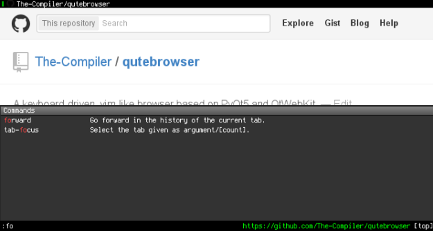 qutebrowser: o Navegador Grátis Controlado 100% pelo Teclado