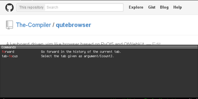 qutebrowser: o Navegador Grátis Controlado 100% pelo Teclado qutebrowser: o Navegador Grátis Controlado 100% pelo Teclado