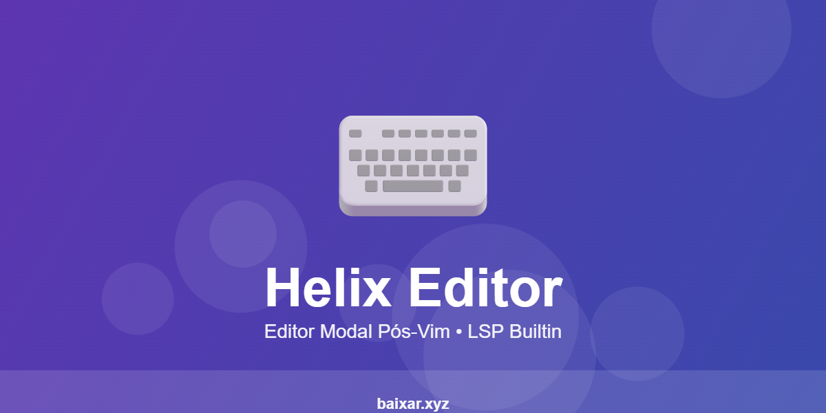 Helix editor featured