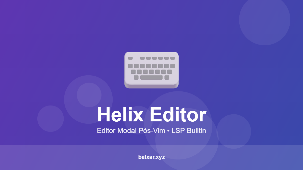 Helix editor featured