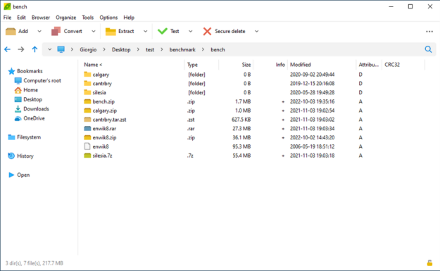 PeaZip: Alternativa Gratis ao WinRAR sem Nag Screen