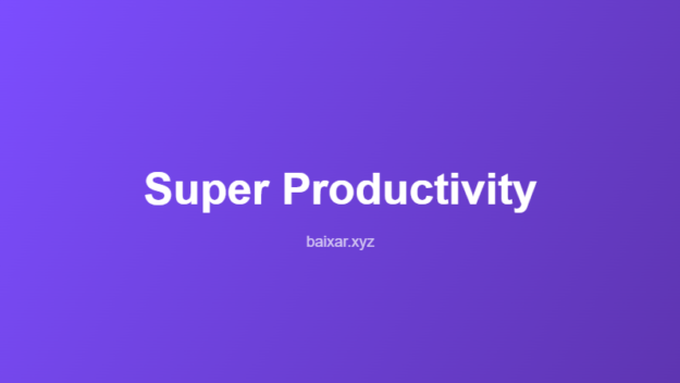 Super productivity featured